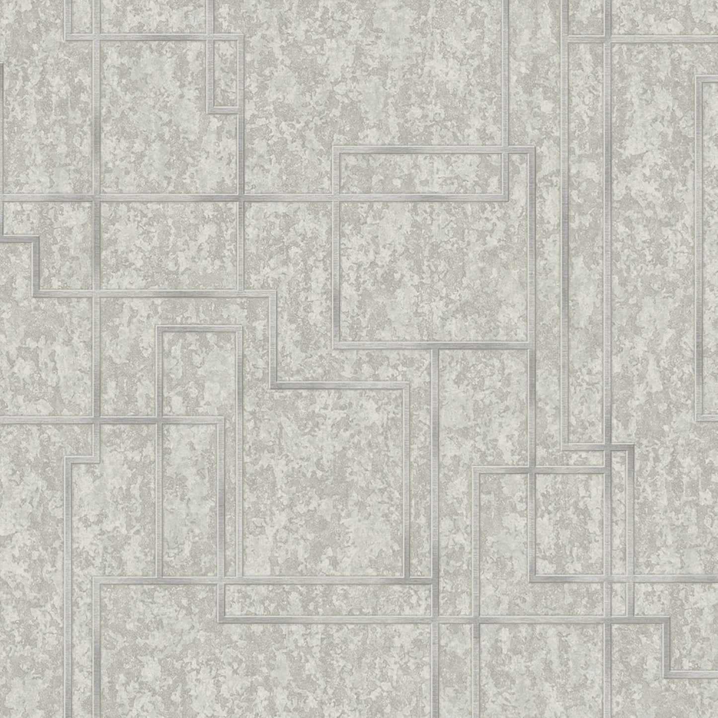 Papel pintado AdaWall, colección Octagon, código 1202 - rollo de 10 m² - Gris 3