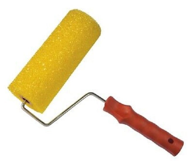 Rullo in spugna completo di manico grana media – 20 cm