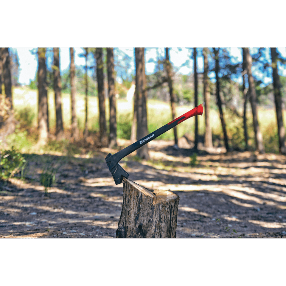 Accetta con manico cavo in fibra di vetro Benman - 2.500g