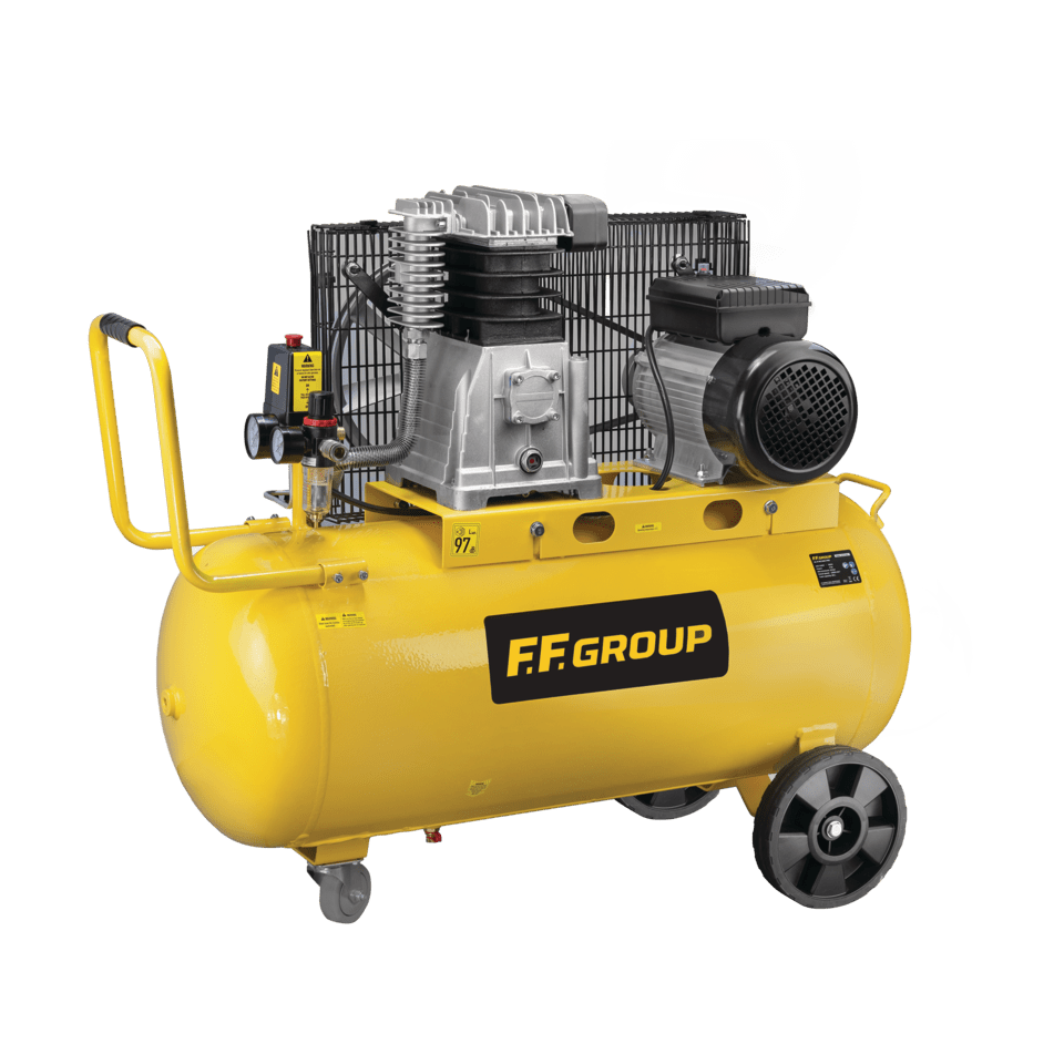 Compressore d'aria professionale con trasmissione a cinghia AC-B 90/4MC