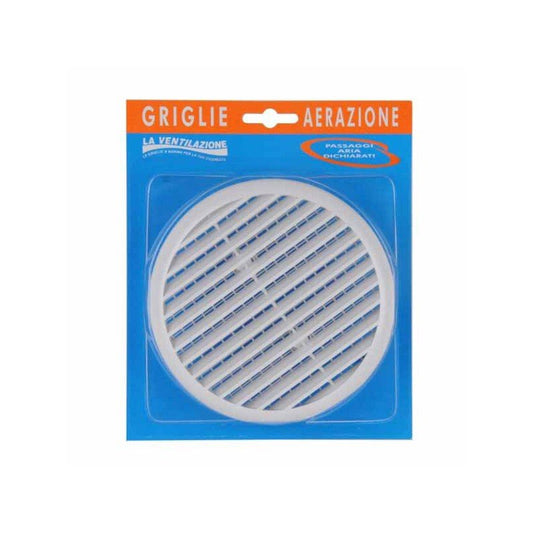 Griglia tonda bianca con rete T12RX