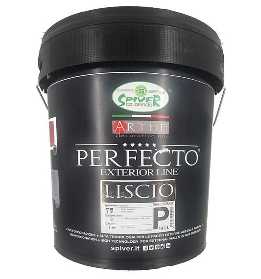 Pittura per esterni Spiver Perfecto liscio – Bianco 14 lt