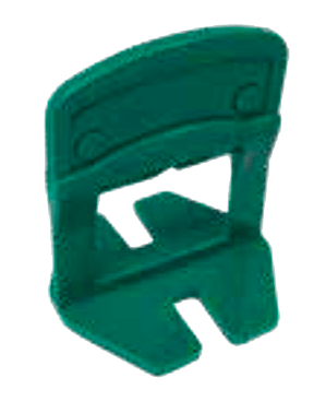 Elemento a perdere per piastrelle da 3 a 12 mm - Verde (1 mm per piastrelle da 3 a 12 mm)