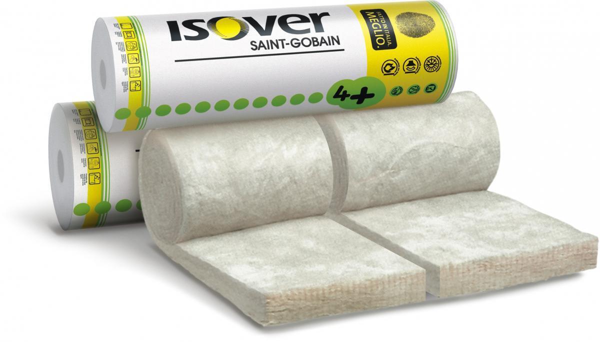 Lana di vetro Isover PAR 4+ - spessore 7cm - rotolo 6mq