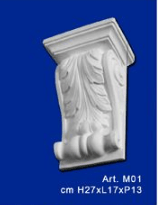 Soporte de estante de yeso mod.M01