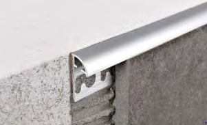 Projolly - profilo arrotondato in alluminio anodizzato 2,7 m Progress