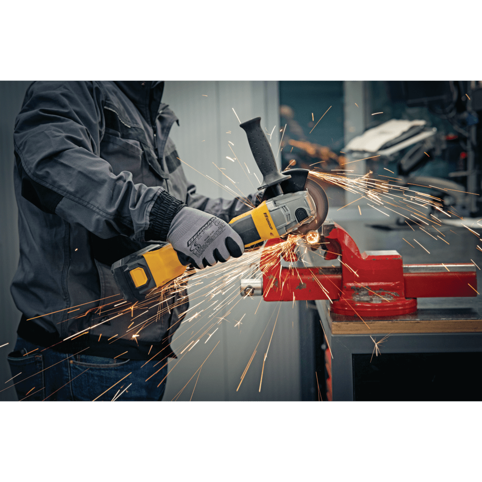 Smerigliatrice a batteria CAG/125-BL 20W Plus