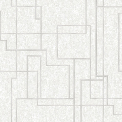 Carta da parati AdaWall collezione Octagon cod 1202 - rotolo 10mq - Grigio 1