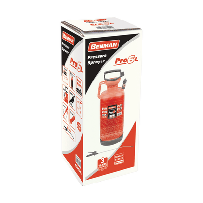 Spruzzatore a pressione grande Benman - 6 lt