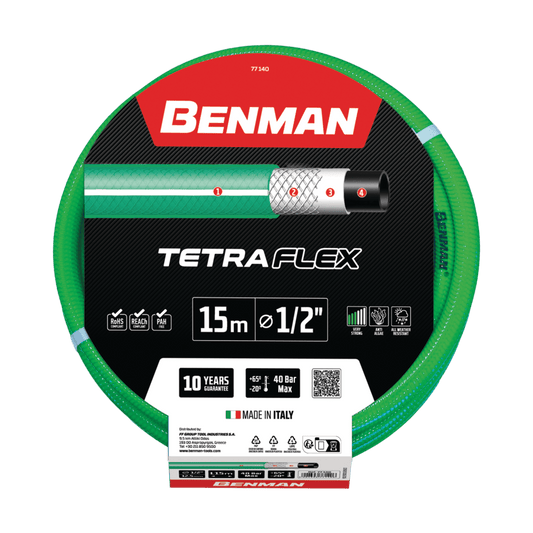 Pompa da giardino tubo tetra Flex - 15m, 36bar