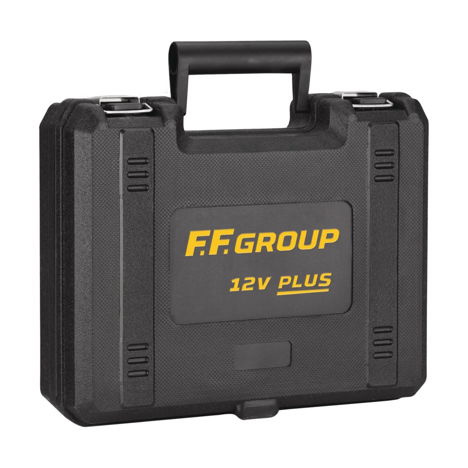 Trapano avvitatore 12V Plus + inserti, caricabatteria e batteria supplementare