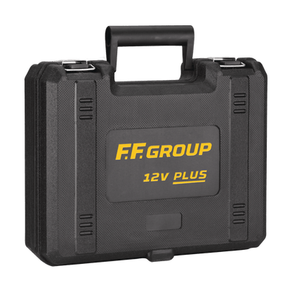 Trapano avvitatore 12V Plus + inserti, caricabatteria e batteria supplementare