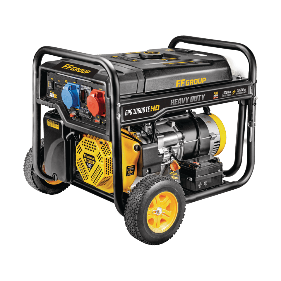 Generatore di corrente a benzina GPG 10600TE HD, 3PH FULL POWER, 10,6kVA, 500cc