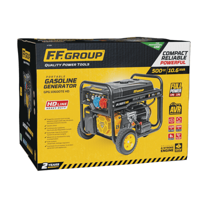 Generatore di corrente a benzina GPG 10600TE HD, 3PH FULL POWER, 10,6kVA, 500cc