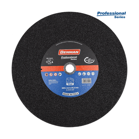 Disco da taglio professional series per acciaio Benman
