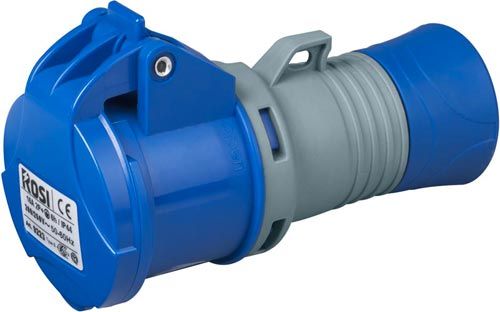 Presa mobile Rosi 16A 2P+T 6H I P44 200-250V