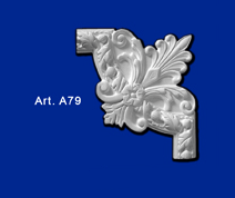 Angolo in gesso mod.A79