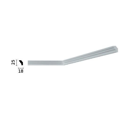 Cornice polistirene 18x25x2000 mm