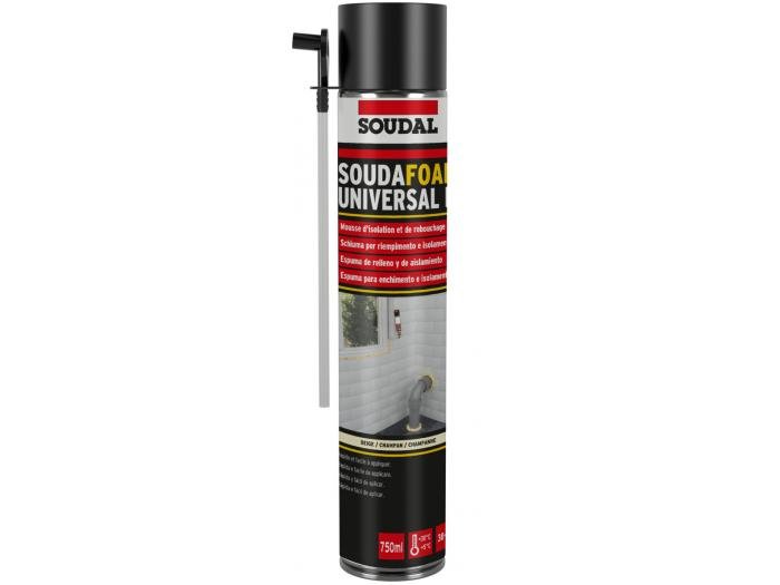 Schiuma poliuretanica monocomponente Soudafoam Universal PU - manuale