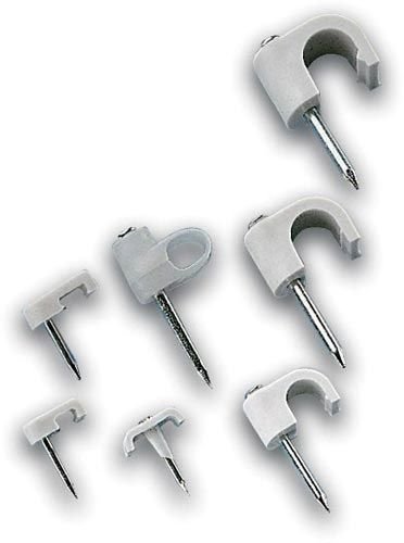 Clips para cables Rosi 6/7, 100 unidades