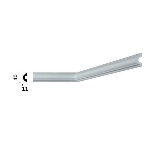 Cornice in polistirene 17x40x2000mm