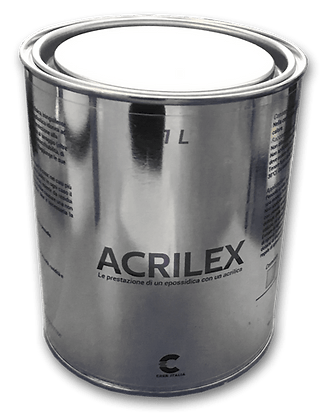 ACRILEX BIANCO RESINA PER ESTERNI ACRILICA SECCHIO DA 1 KG