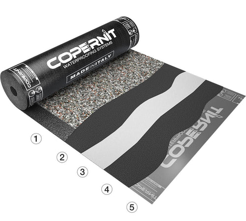 Membrana con mescola plastomerica Extrabit multicolor 10 mq