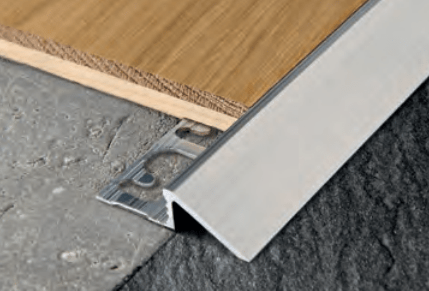 Perfil de aluminio natural Proslider de 2,7 m