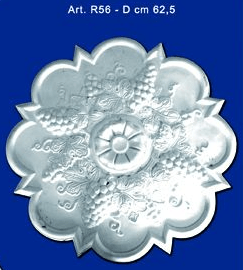 Roseta de yeso mod.R56