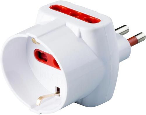 Adattatore Emilia Rosi 250V 16A 2P+T 250V