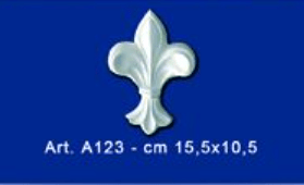 Lirio de yeso mod.A123