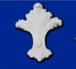 Decoro in gesso mod.A89