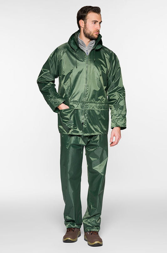 Completo impermeabile in Nylon - PVC blu Socim