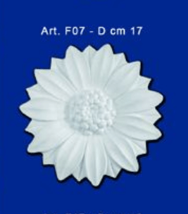 Flor de yeso mod.F07
