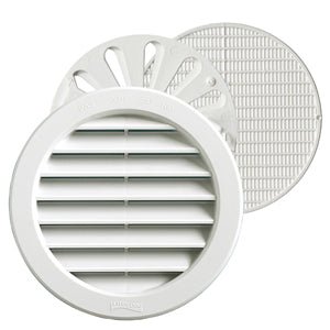 Griglia tonda da incasso bianca diametro 60 blister T63RX