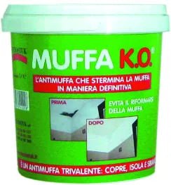 MUFFA KO – Pasta elimina muffa Tecnostuk – 1 litro, 8 mq di resa