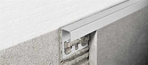 Projolly cuadrado - aluminio plateado anodizado y pulido 2,7 m