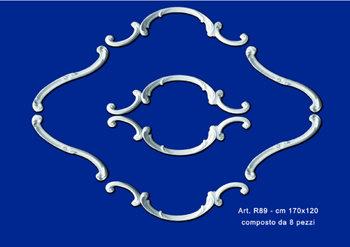 Roseta de yeso mod.R89