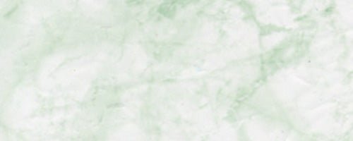 Projolly Marble - perfil redondeado en resina de vinilo marmolada no tóxica y resistente a los golpes - Verde sombreado